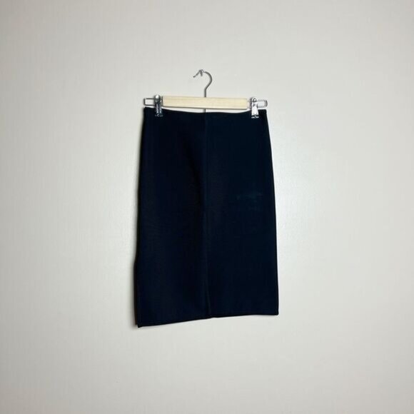 CLEARANCE! Black Hervé Leger Vintage Sheath Skirt Size M EUC - Picture 1 of 4